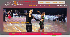 Desktop Screenshot of goldendance.pl